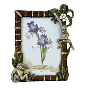 Safari Frame Gottschalks 3.5x5 Ashleigh Manor home quality gift monkey decor